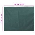 vidaXL Ochranný flísový kryt na rastliny so zipsom 70 g/m² 3,14x2,5 m