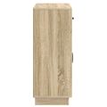 vidaXL Servírovacia skriňa so zásuvkou Dub sonoma 66 x 34,5 x 87 cm