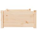 vidaXL Psia posteľ 75,5x55,5x28 cm borovicový masív