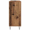vidaXL Servírovacia skriňa Staré drevo 90 x 32,5 x 80 cm