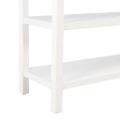 vidaXL Komoda z drevotriesky biela 110x35x80 cm