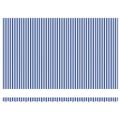 vidaXL Sklopná markíza Modrá a biela 450 × 300 cm Polyester a hliník