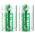 DELTACO ULTIMATE, Batérie alkalické D LR20 2ks