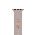Pin Charms set for watch straps cat  rose gold