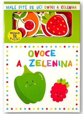 Malé dítě se učí Ovoce a zelenina