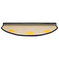 vidaXL Samolepiace schodové rohože 15 ks 80 x 24,5 x 3,5 cm