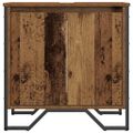 vidaXL Kúpeľňová skrinka pod umývadlo Staré drevo 60 x 35 x 60 cm