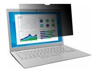 3M Bezrámový filter - Filter na zvýšenie súkromia k notebooku - dvojsmerný - odstrániteľný - flip/lepidlo - 16" - čierna - kompatibilný s TAA