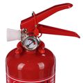 Práškový hasiaci prístroj FIRE STOP 1 kg, ABC, celokovový, vrátane kovového držiaka SIXTOL
