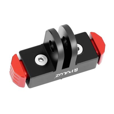 Magnetický držiak Puluz pre GoPro HERO13 Black (čierny a červený)