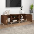 vidaXL TV skrinka hnedý dub 150x30x50 cm spracované drevo
