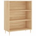 vidaXL Vysoká skrinka dub sonoma 69,5x34x180 cm spracované drevo