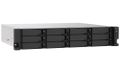 QNAP TS-1273AU-RP-8G (Ryzen V1500B 2,2GHz / 8GB RAM / 12x SATA / 2x 2,5GbE / 2x PCIe / 2x zdroj) Sítové úložište NAS, 12× 2,5"/3,5" SATA III, quad-core 2,2GHz, 8GB DDR4, 2× 2,5GbE LAN, 2× USB, 2× USB-C, 2× PCIe, 2× zdroj, 2U