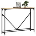 vidaXL Konzolový stolík dub sonoma 102x22,5x75 cm kompozitné drevo