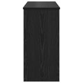 vidaXL Stojan na klávesy Čierny dub 100 x 32 x 64 cm Kompozitné drevo