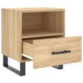 vidaXL Nočné stolíky 2 ks dub sonoma 40x35x47,5 cm kompozitné drevo