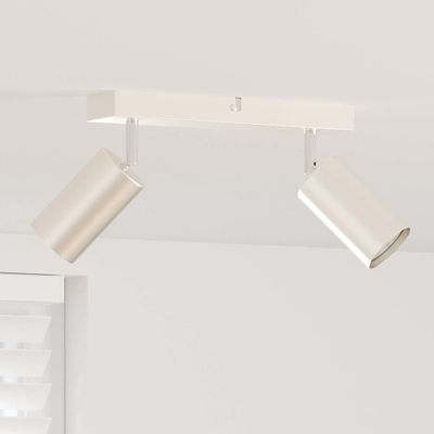 vidaXL Stropné bodové svetlo so bodmi Niklová 26 x 6 x 16 cm Kov
