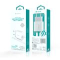 Nabíjačka Devia do steny Rocket PD 20W 1x USB-C biela + kábel USB-C - Lightning
