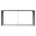 vidaXL Záhradná kôlňa na drevo hnedá 330x92x153 cm galvanizovaná oceľ