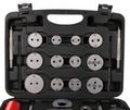 Stlačovač brzdových piestov MECHANIC BRAKE SET BLACK 35, sada 35 ks SIXTOL