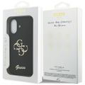 Obal Guess Silicone Big 4G Script pre iPhone 17 čierny