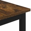 vidaXL Konferenčný stolík Dymová dub 60 x 30 x 36 cm Kompozitné drevo