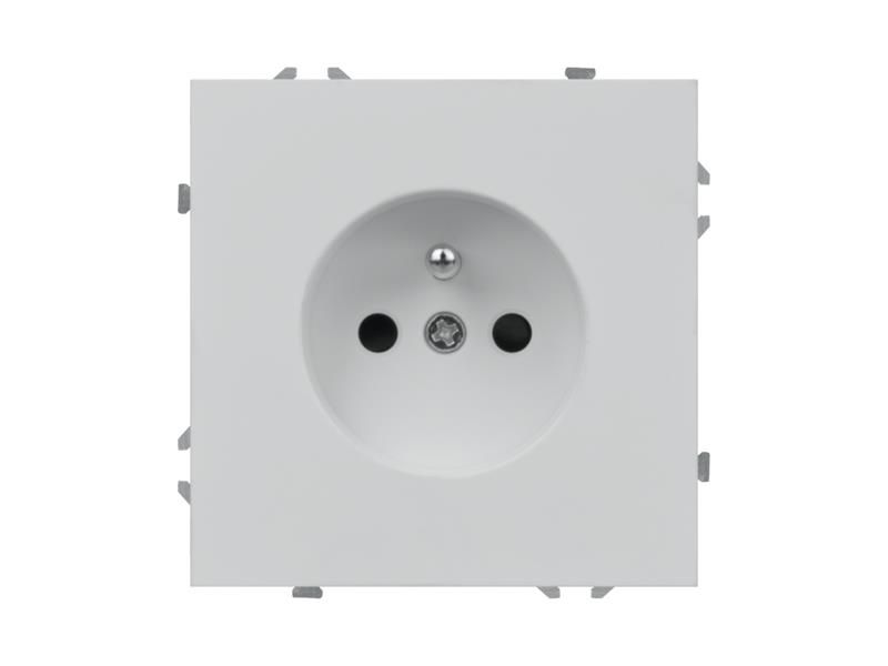 Zásuvka DPM MOXY MOX1011W, biela