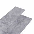 vidaXL Samolepiace PVC podlahové dosky Cementová šedá 30,5 x 61 cm