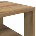 vidaXL Regál na topánky dub artisan 61x32x70 cm kompozitné drevo
