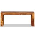 vidaXL Lavička z masívneho akáciaového dreva, 110x35x45 cm
