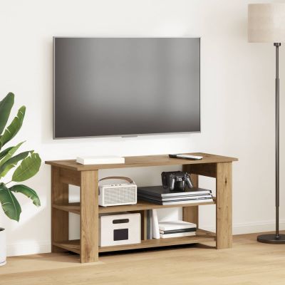 vidaXL Stojan na televízor Remeselný dub 100 x 40 x 50 cm