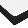 vidaXL Posteľný rám boxspring s matracom čierny 140x200 cm látka