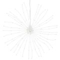 vidaXL Vianočné hviezdicové svetlo 140 LED studené biele 17 cm