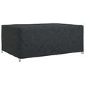 vidaXL Obal na nábytok Jednofarebný Čierna 280 x 204 x 106 cm 420D