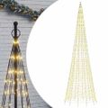 vidaXL LED vianočný stromček 1534 LED teplá biela 500 cm