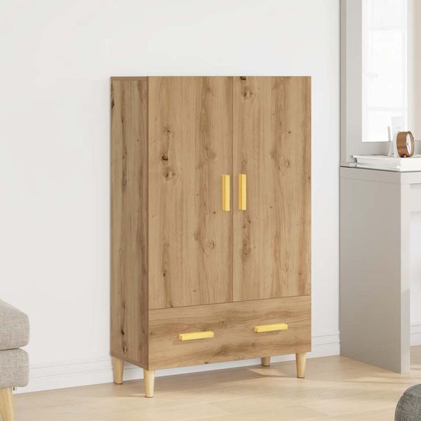 vidaXL Highboard Artisan Dub 70x31x115 cm Engineered Wood