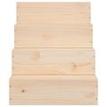 vidaXL Schody pre domáce zvieratá 40x49x47 cm masívna borovica