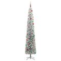 vidaXL Umelý vianočný stromček Zelená 300 cm PVC, oceľ a plast