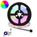 vidaXL LED pás 12 ks Čierna a priehľadná Meď a plast
