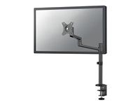 Montážna sada (svorka na montáž na stôl, priechodka na stôl, doska adaptéra VESA, alarm monitora) - nastaviteľné rameno s plným rozsahom pohybu - pre displej LCD - oceľ - čierna - veľkosť obrazovky: 17"-27"