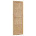 vidaXL Vnútorné dvere 73,5 x 211 cm Preglejka Prírodná