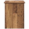 vidaXL Úložná truhlica Staré drevo 80 x 40 x 50 cm Kompozitné drevo