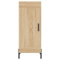 vidaXL Vysoká skrinka dub sonoma 34,5x34x180 cm spracované drevo
