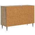 vidaXL Servírovacia skriňa Dub artisan 89 x 34,5 x 62 cm