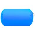 vidaXL Nafukovací gymnastický valec s pumpou 100x60 cm PVC modrý