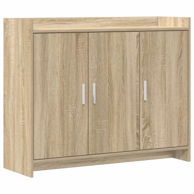 vidaXL Servírovacia skriňa Dub sonoma 98,5 x 33 x 80 cm