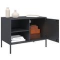 vidaXL TV skrinky 2 ks antracitové 68x39x50,5 cm oceľ
