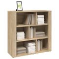vidaXL Komoda dub sonoma 80x30x80 cm spracované drevo