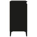 vidaXL Nočné stolíky 2 ks čierne 40x35x70 cm spracované drevo