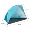 Plážový stan NILS Camp NC8030 modrý
